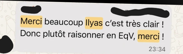 Témoignage WhatsApp
