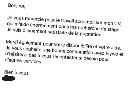 Témoignage WhatsApp