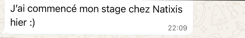 Témoignage WhatsApp