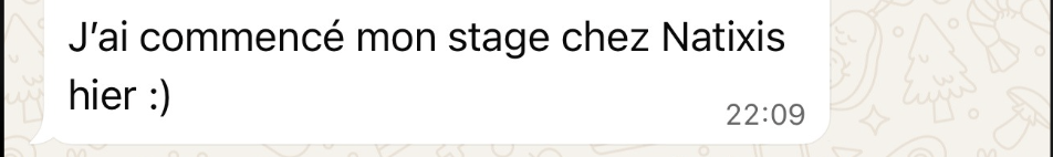 Témoignage WhatsApp