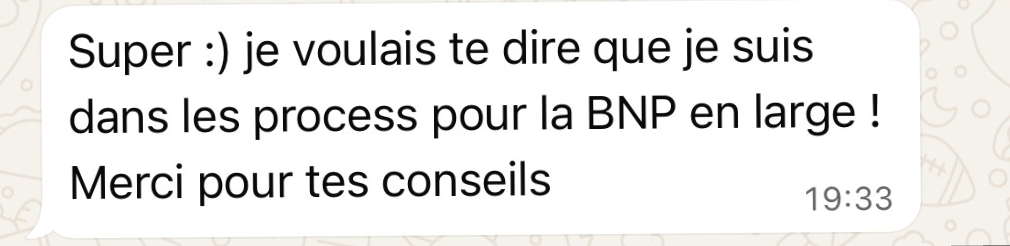 Témoignage WhatsApp
